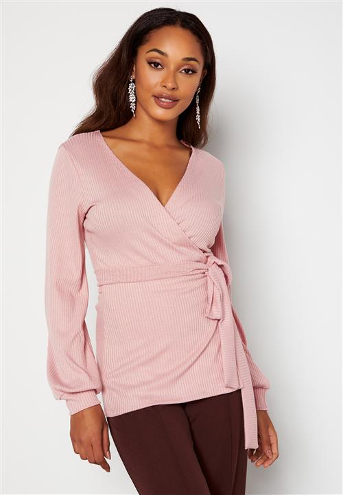 Chiara Forthi Corina rib wrap top
