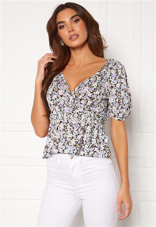 ONLY Pella S/S Wrap Smock Top