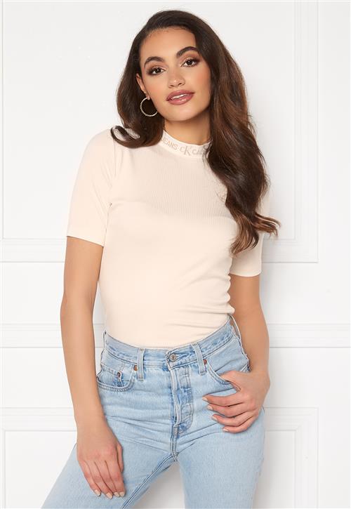 Calvin Klein Jeans Logo Trim Rib Tee
