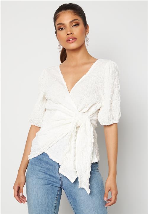 VILA Vanilli 2/4 Wrap Top