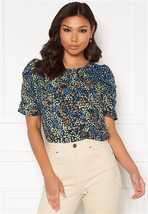 JDY Mia 2/4 Rutched Slv Top