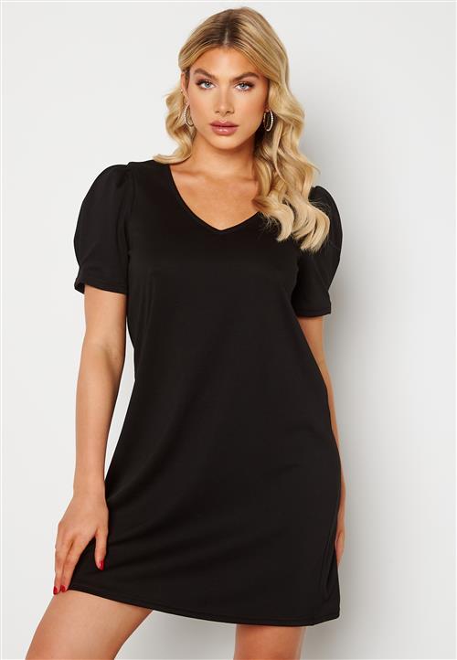 VILA Tinny V-Neck S/S Puff Sleeve Dress