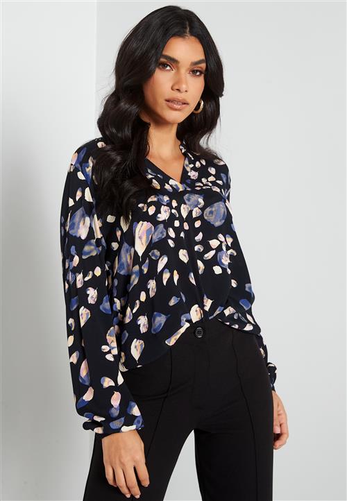 VILA Memis L/S V-Neck Top