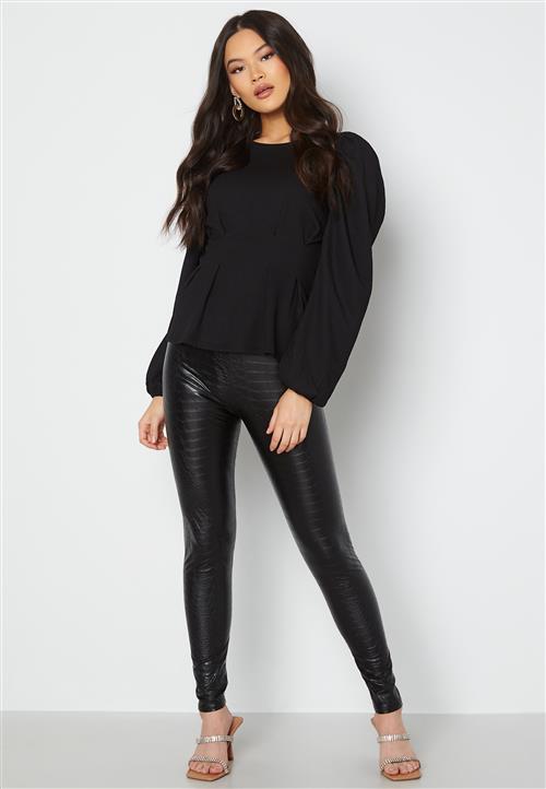 John Zack Snake PU Leggings
