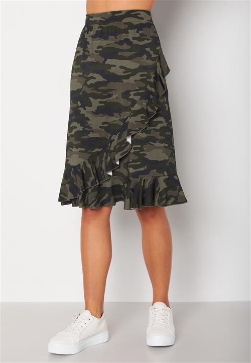 Happy Holly Sandy frill skirt