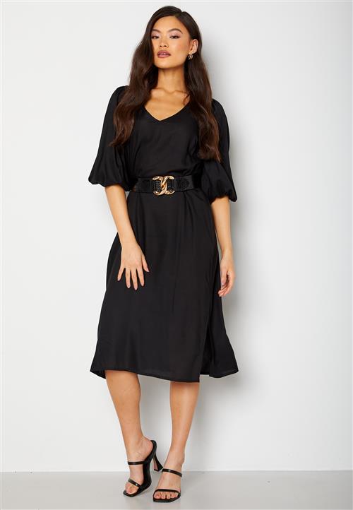 Happy Holly Pennee balloon sleeve dress