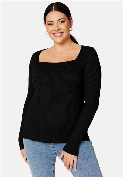 BUBBLEROOM Ilena square neck top