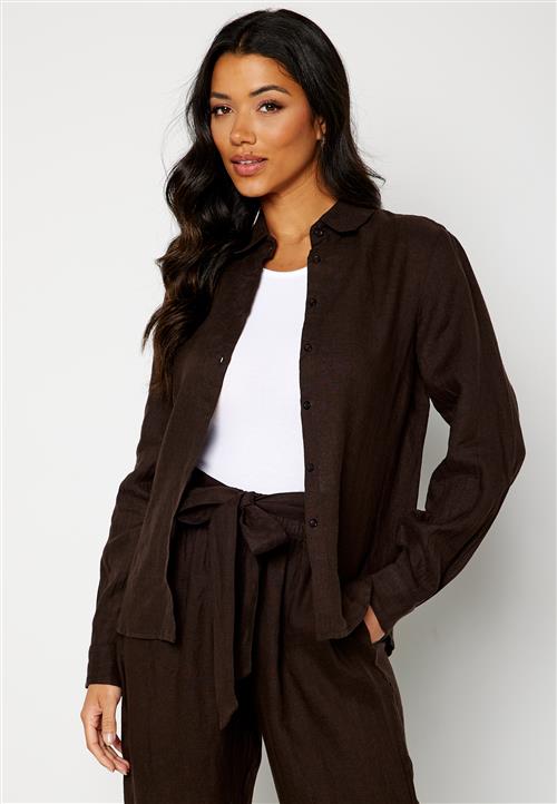 Bubbleroom Care Alyssa Loose Linen Shirt