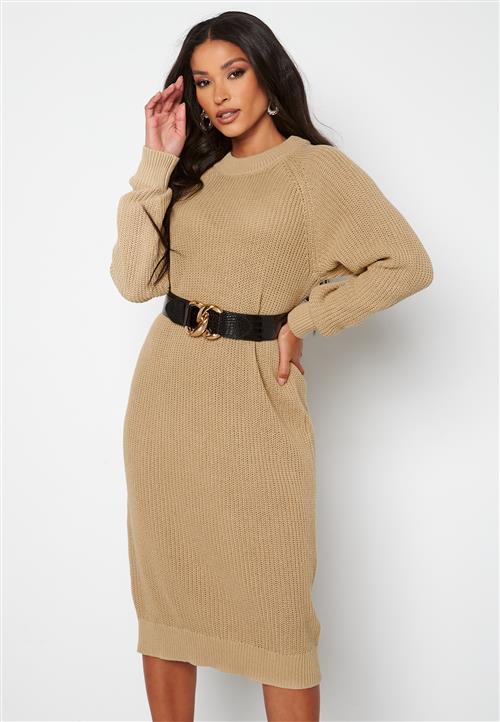Pieces Olivia LS O-Neck Knit Dress