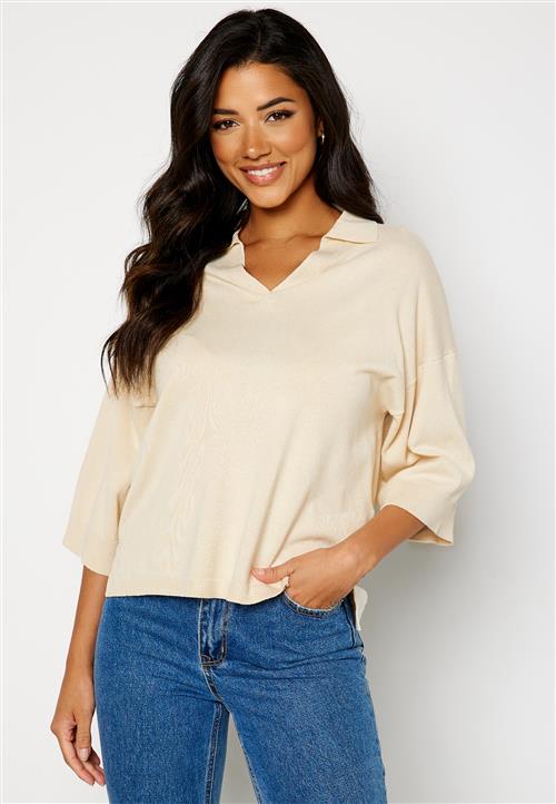 ONLY Bella S/S Polo Pullover Knit
