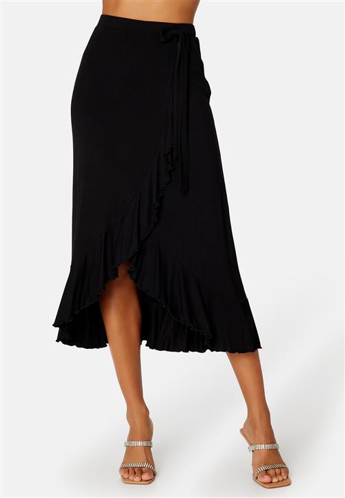 Happy Holly Frill Wrap Skirt