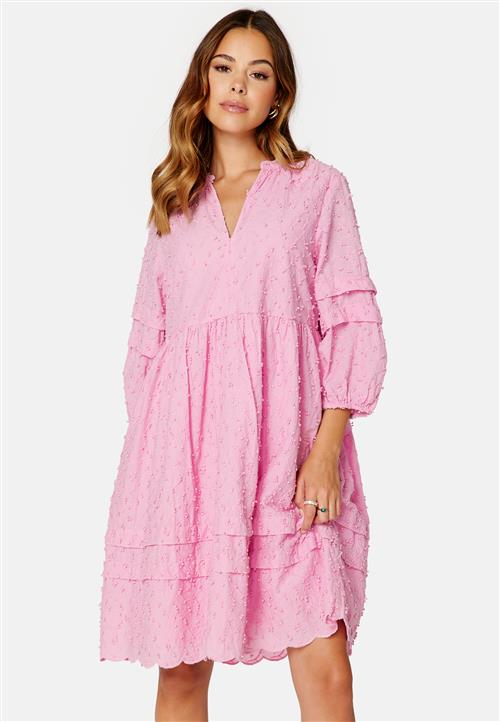 SELECTED FEMME Minja 3/4 Broderi Knee Dress