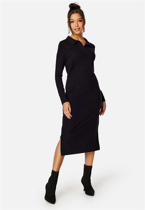 Pieces Femke LS Midi Dress