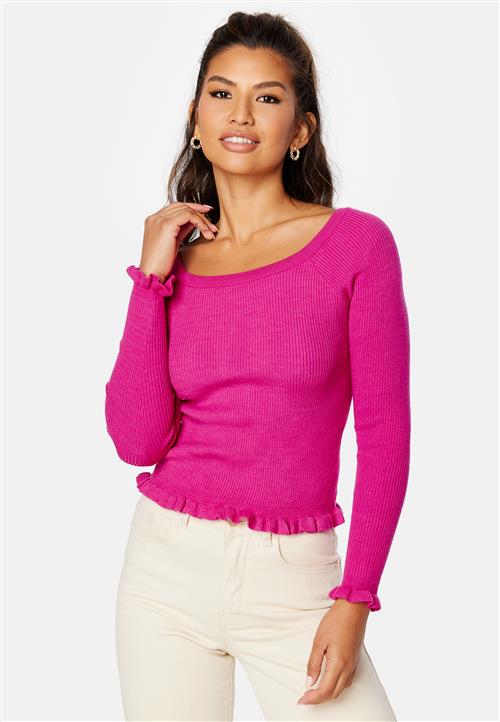 Pieces Nia LS Off Shoulder Knit