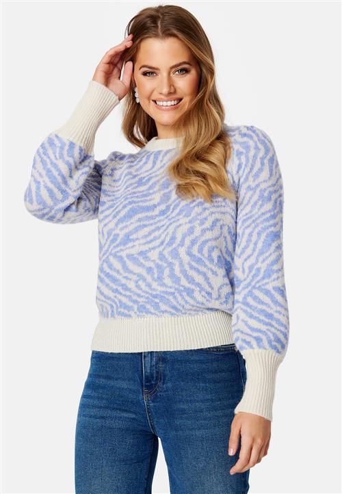 VERO MODA Tari LS O-Neck Jaquard Blouse