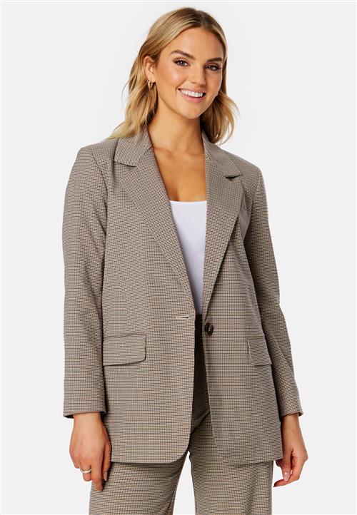 ONLY Lana-Carey L/S Check Blazer