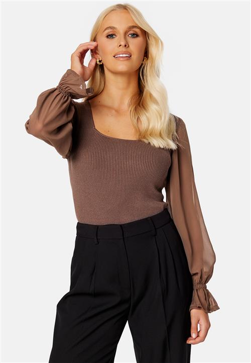 ONLY Violetta L/S Square Pullover