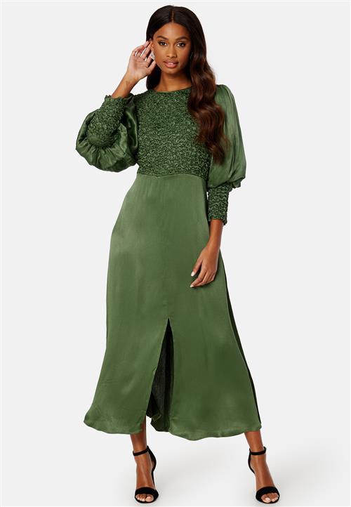 byTiMo Crépe Satin Midi Dress