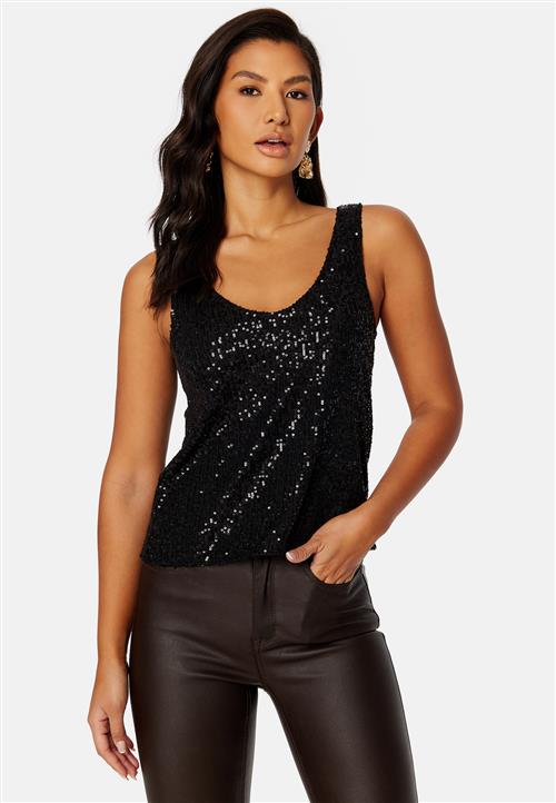 ONLY Lana S/L Sequins top