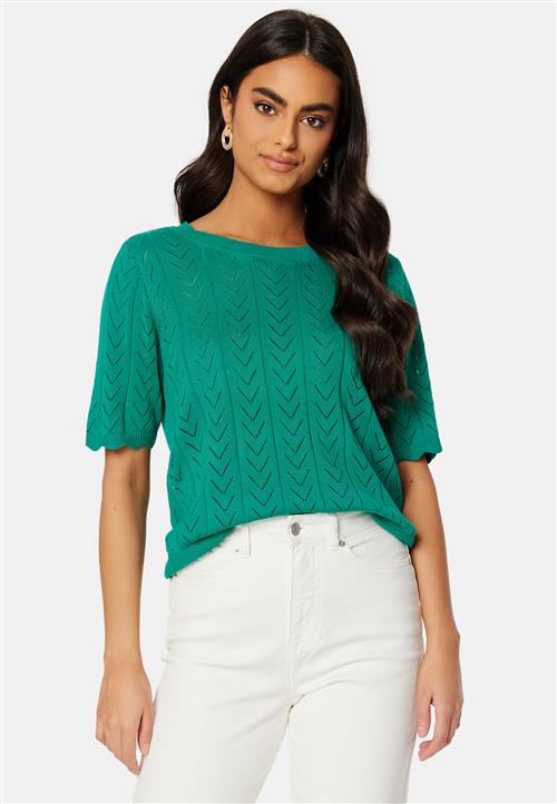 VILA Shelley O-Neck 2/4 Knit Top