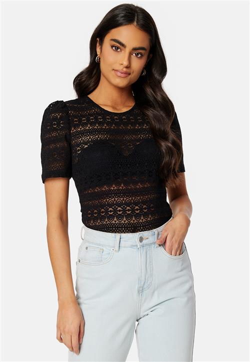 VILA Chikka Puff O-Neck S/S To