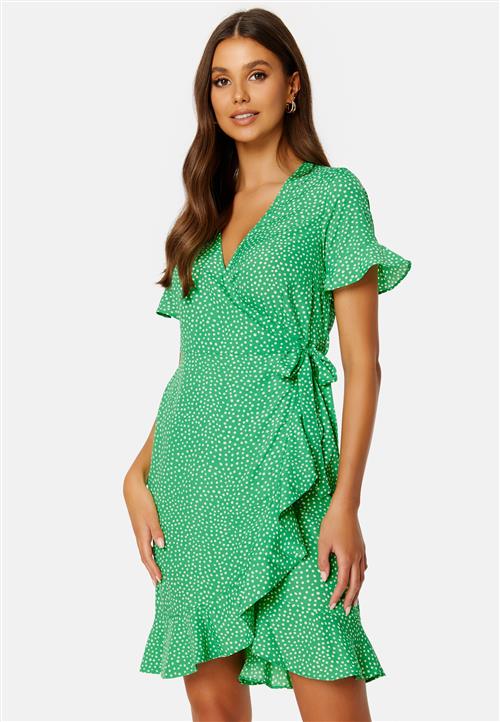 VERO MODA Henna 2/4 Wrap Frill Dress