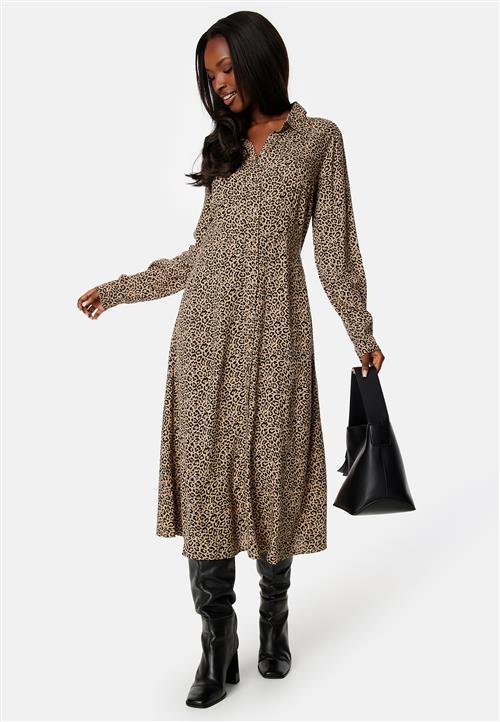 Pieces Nova LS Midi Dress