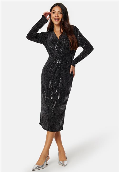 VILA Feste L/S Midi Dress