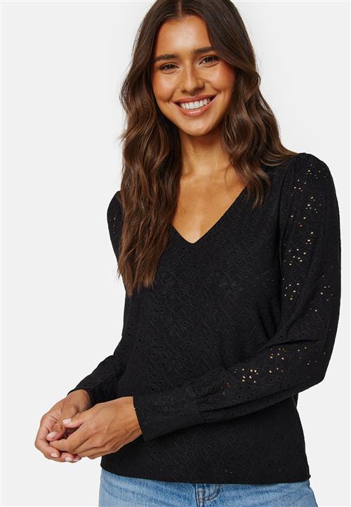 VILA Paulina V-Neck L/S Top