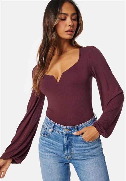 BUBBLEROOM Rudina puff sleeve top