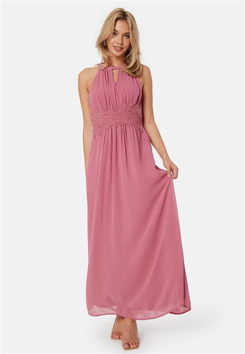 VILA Milina Halterneck Maxi Dress