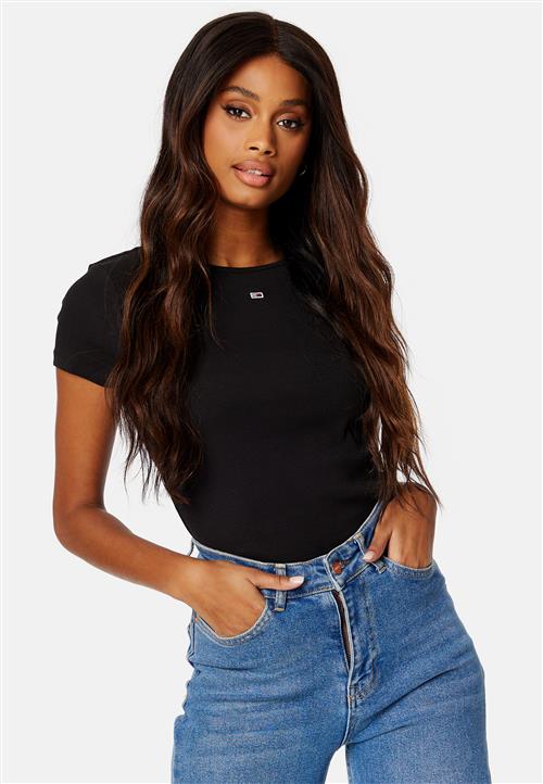 TOMMY JEANS Slim Essential Rib SS