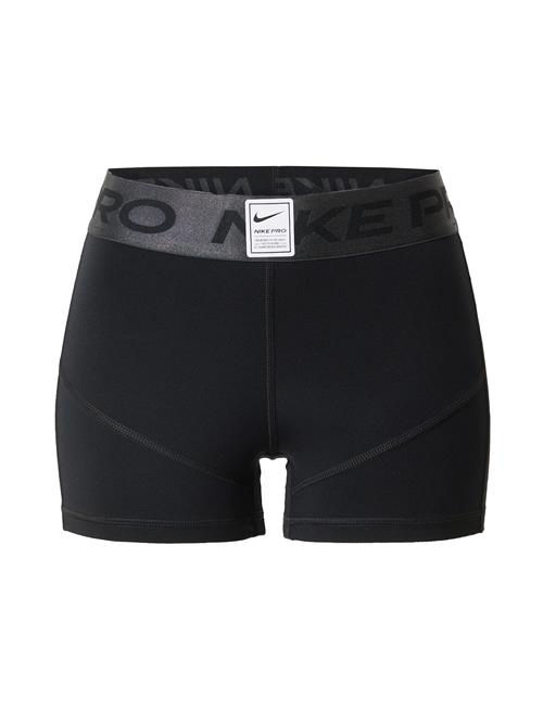 NIKE Sportsbukser  sort / hvid