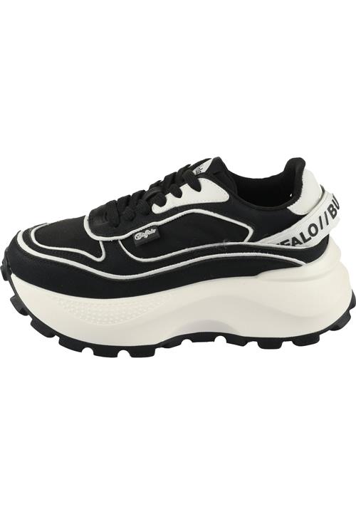 BUFFALO Sneaker low 'Manhatten One'  sort / hvid