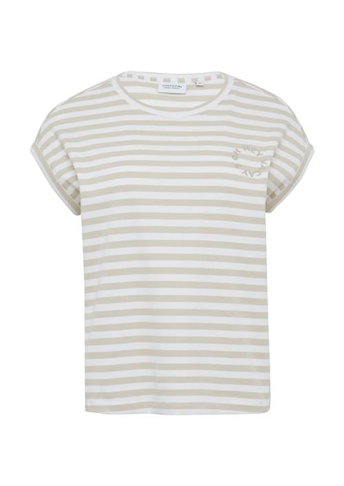 comma casual identity Shirts  beige / hvid