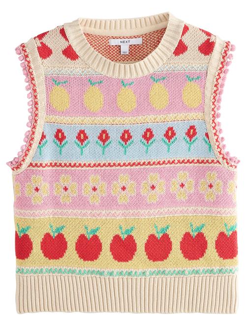 Next Sticktop  beige / blandingsfarvet