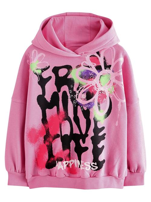 Next Sweatshirt  pink / lyserød / hindbær / sort