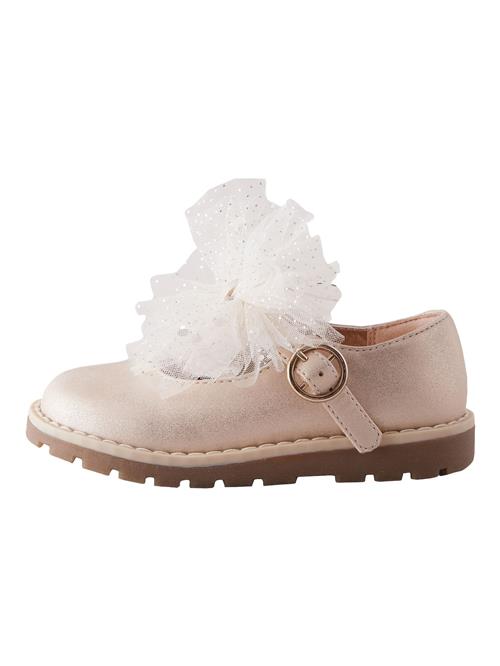 Next Ballerinasko  guld / hvid