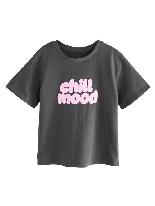 Next Bluser & t-shirts  mørkegrå / lyserød