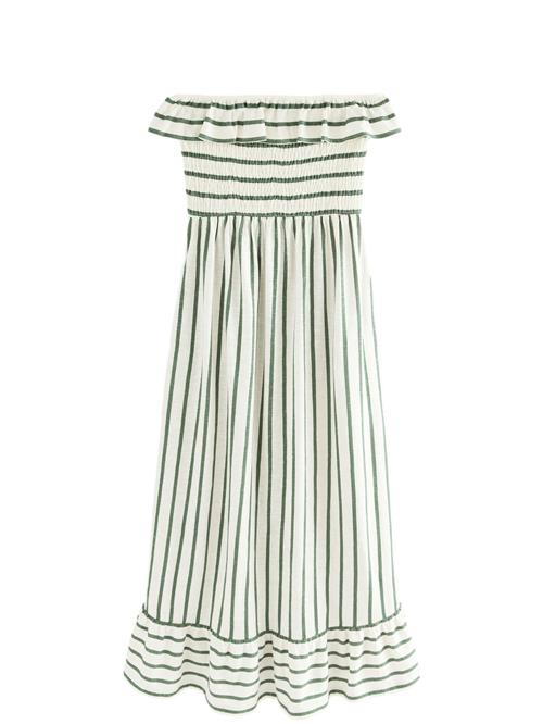 Next Sommerkjole  gran / hvid