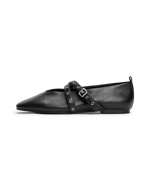 Tommy Jeans Ballerinasko med rem  sort