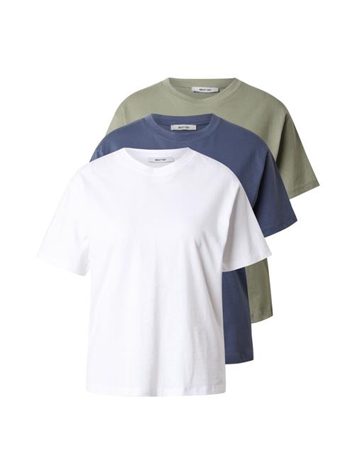 ABOUT YOU Shirts 'Astrid'  mørkeblå / oliven / hvid