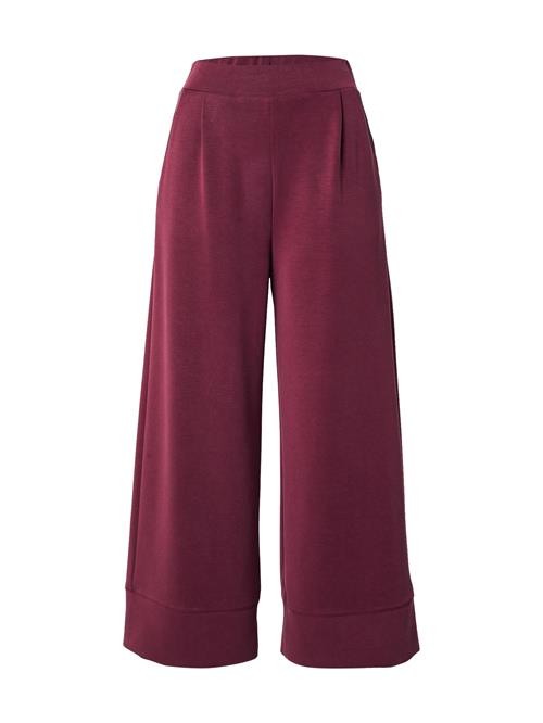 Se Rich & Royal Bukser med lægfolder  bordeaux ved About You