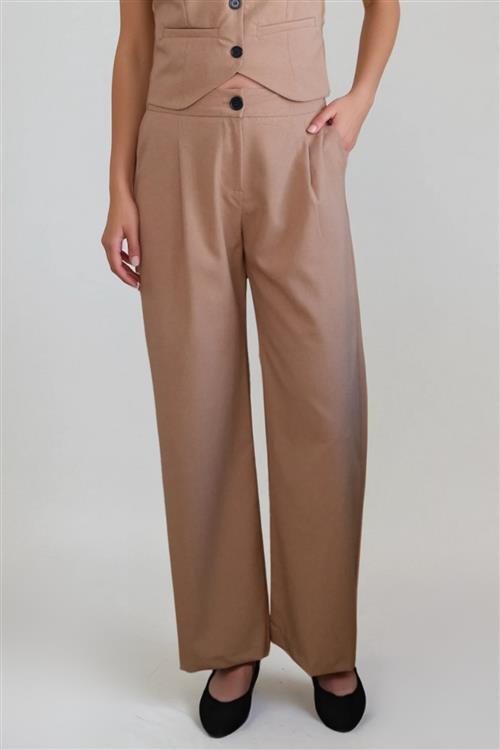 Natalie Pants - Lysebrun - XS - TeeShoppen