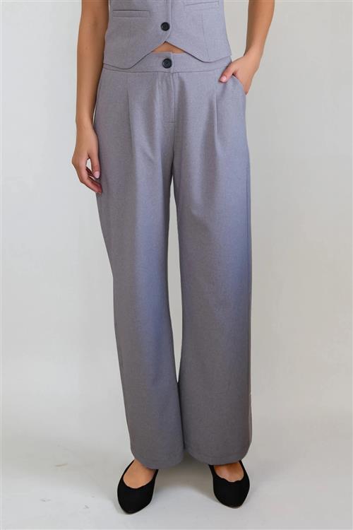 Natalie Pants - Lysegrå - XS - TeeShoppen