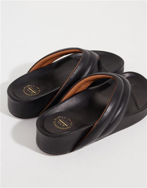 ATP ATELIER - Sort - Bellano Nappa Chunky Sandals