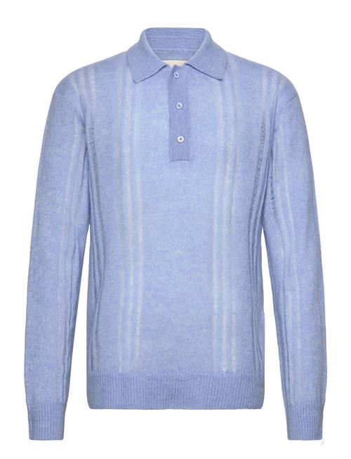 Se Relaxed Alpaca Polo GANT Blue ved Booztlet