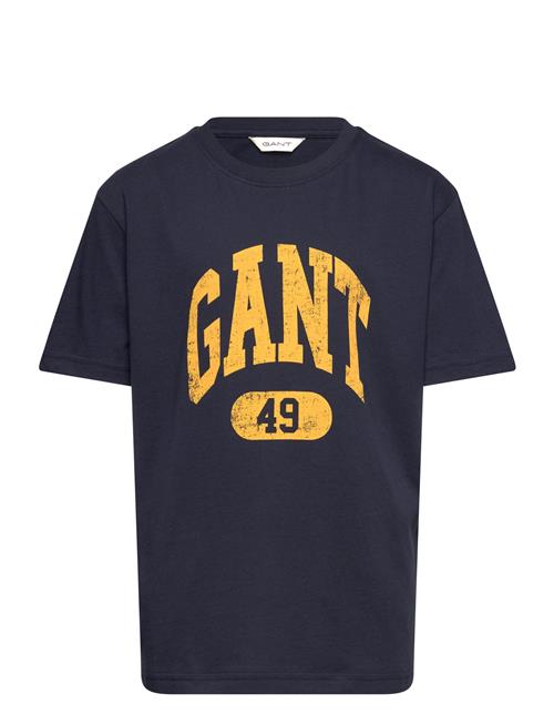 Gant 49 Arch Relaxed T-Shirt GANT Navy
