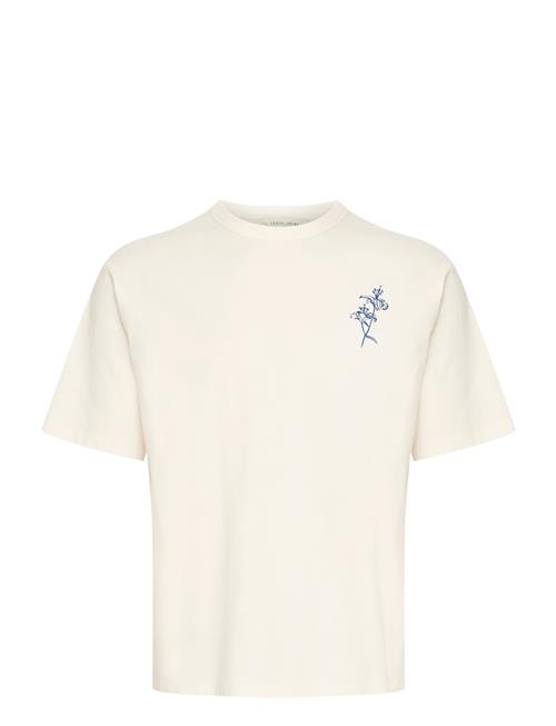 Cfjaxson Tee With Backprint Casual Friday Cream