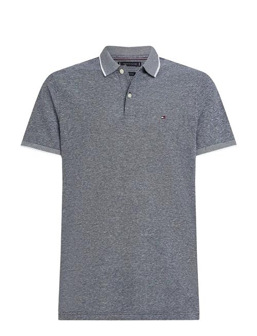 Cotton Linen Pique Reg Polo Tommy Hilfiger Navy